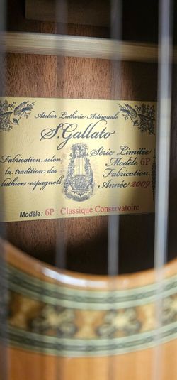 Gallato 6P Classic Guitar