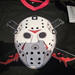 Jason Vorhees Friday The 13th Hockey Jersey Sz L