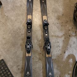 Salomon Astra Skis + Lithium 10 Bindings - Women's 2018 Model