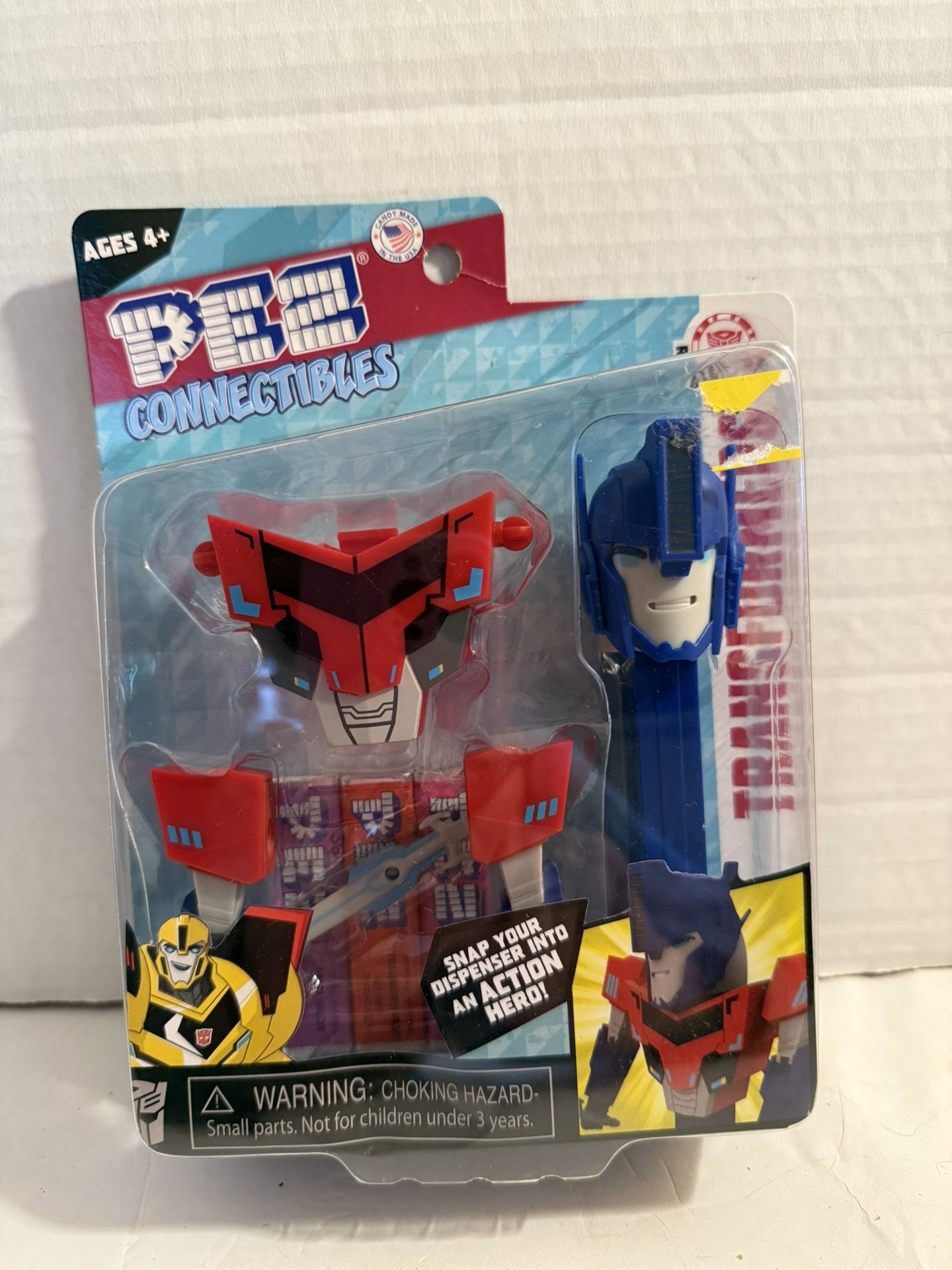 Pez Transformers Connectibles Optimus Prime