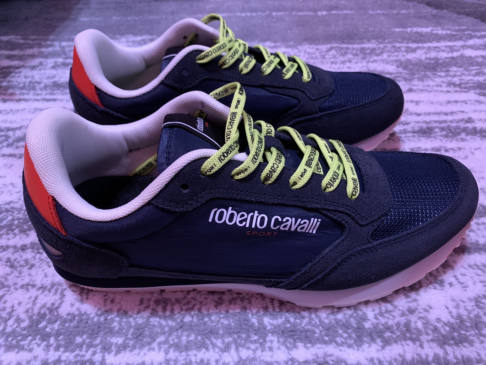 Roberto Cavalli Men Sneakers New 10 Size Only 140 $$$ retail Price 250