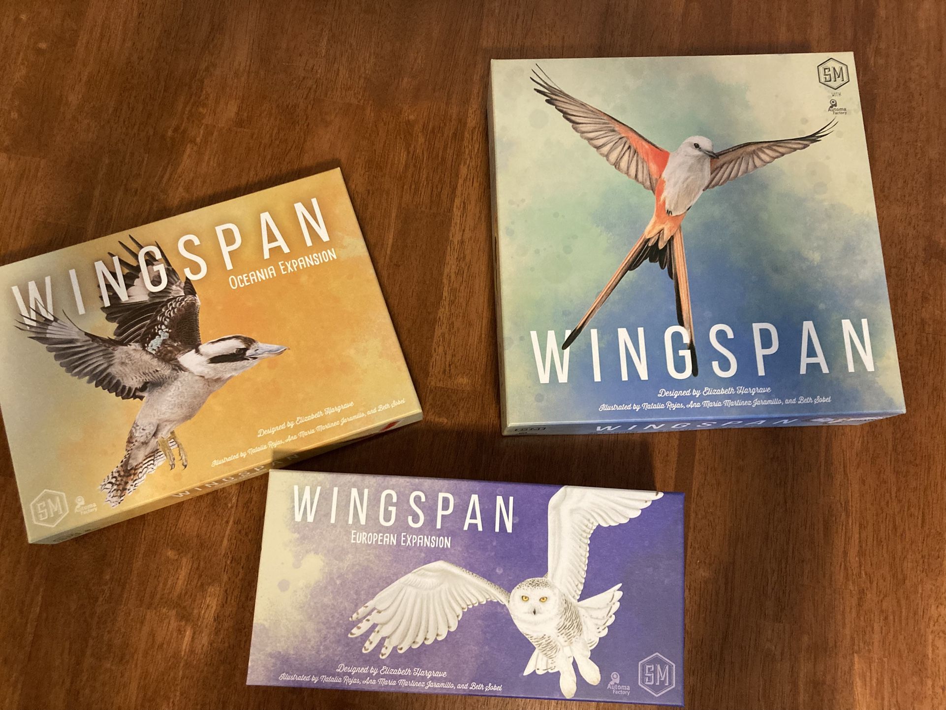 Wingspan Board game and Expansions
