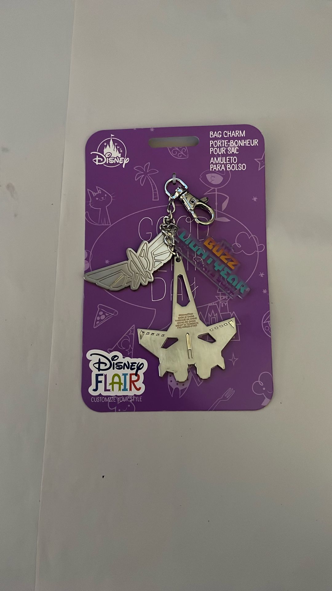 Disney Buzz Light Year Bag Charm
