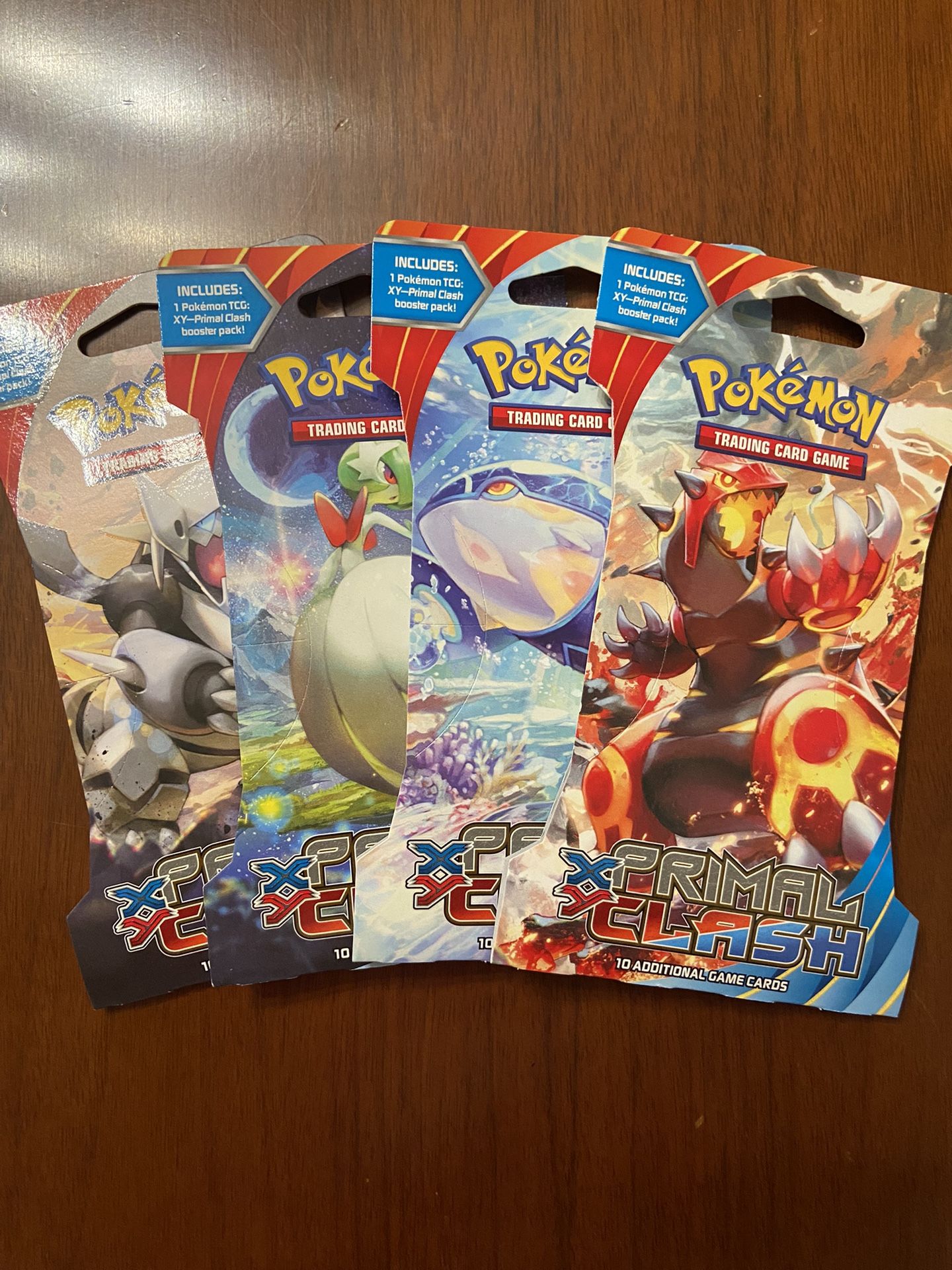 Pokemon Cards: Primal Clash Sleeved Booster Pack Art Set