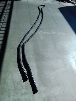 Black Battle Rope Fitness Training Rope