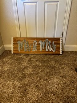 Wedding Wall Decor Sign