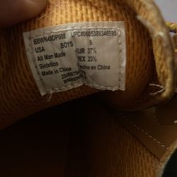 Boys Size 5 Construction Boots