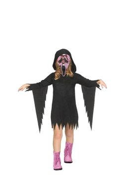 Ghostface Robe From Pink Mask Costume Toddler Spirit Halloween (Robe Only) 3/4t