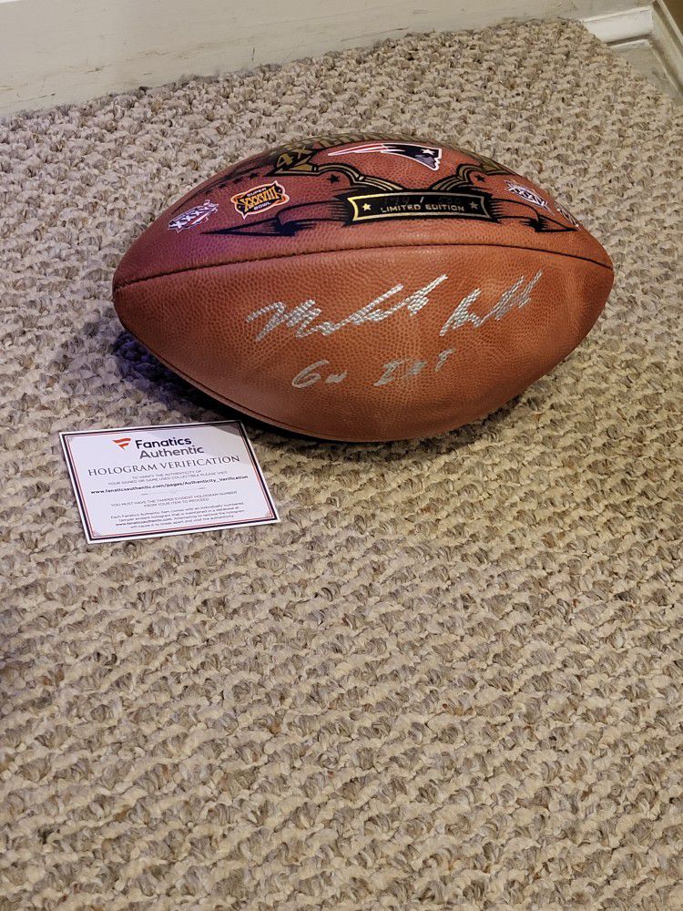 Malcolm Butler Autographed Signed Football 