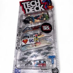 Tech Deck DC Fingerboard Set Superman Skateboards