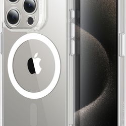 ESR for iPhone 15 Pro Case, Translucent Matte Case, Compatible with MagSafe, Military-Grade Protection, Classic Series, Clear