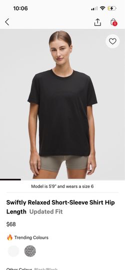 Lululemon Swiftly Relaxed Shirt