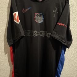 Barcelona Yamal/travis Scott Jersey