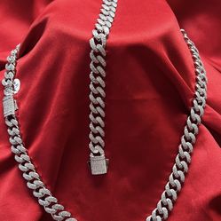 Cadena Diamantada Plata