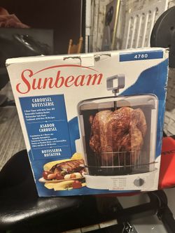 Sunbeam Carousel Rotisserie Brand New Never Used