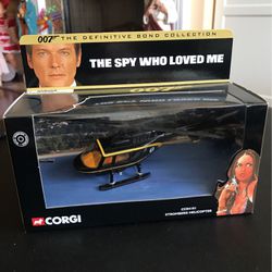 Corgi James Bond Spy Who Loved Me Helicopter