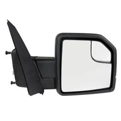 Passenger Side Mirror Assembly Compatible with Ford F-150 2015- 2020 Rearview Mirror with Power Adjustable Glass, Blind Spot Mirror Replace FL3Z17682A