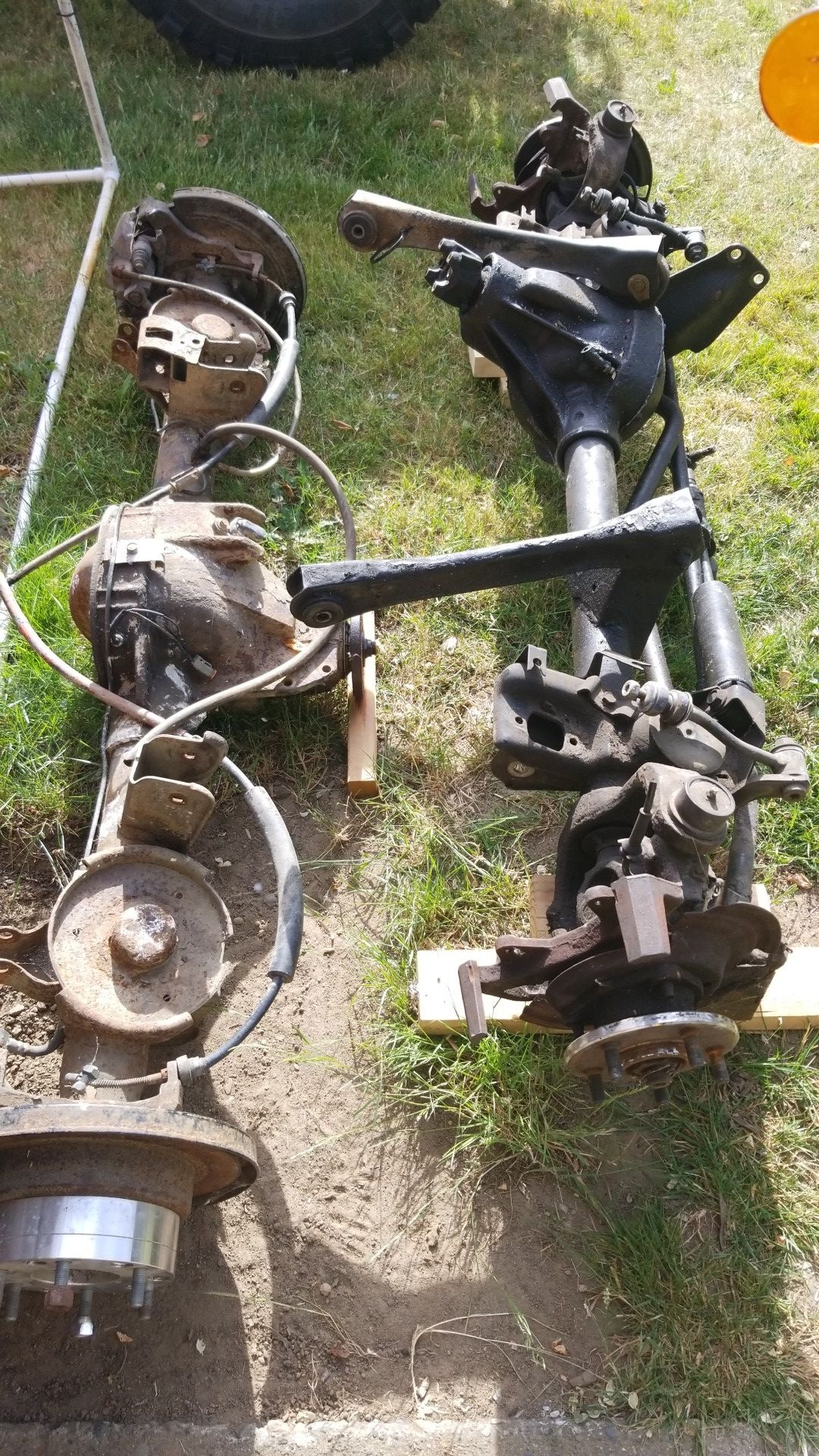 Jeep TJ axles