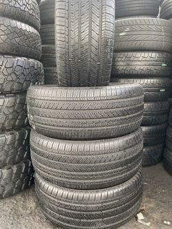 275/45/20 Bridgestone 4 Tires 75% Life 