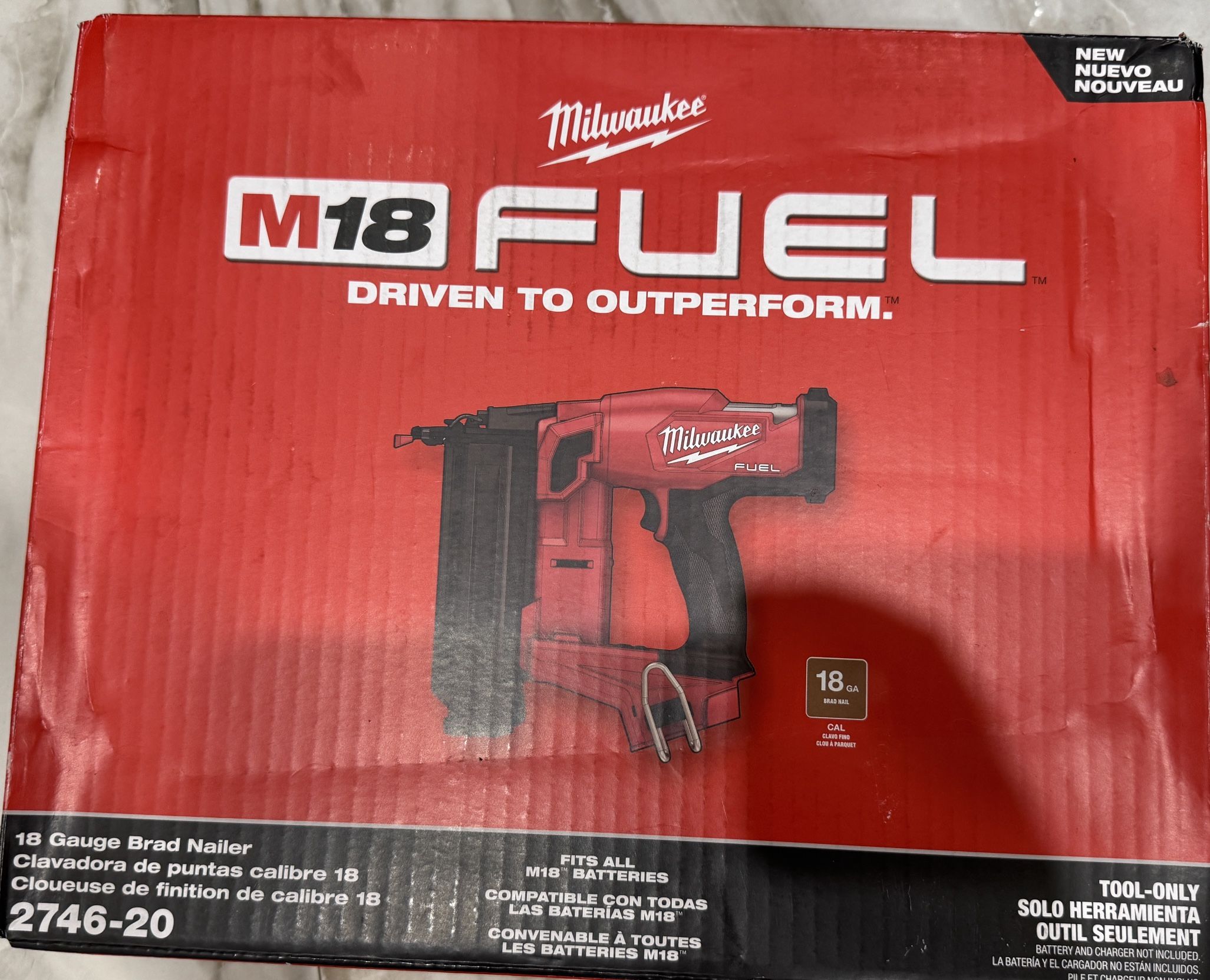 Milwaukee Nail Gun 2746-20