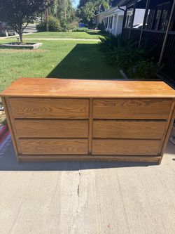Solid Oak Dresser