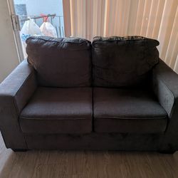 Black, Soft, Material, Sofa