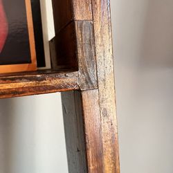 Wood Ladder Shelf