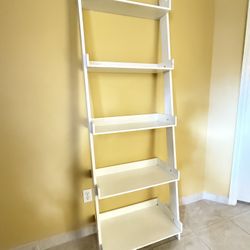 Wood Ladder Shelf