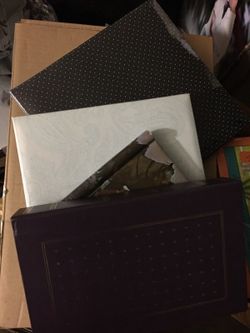 Scrapbook and picture albums