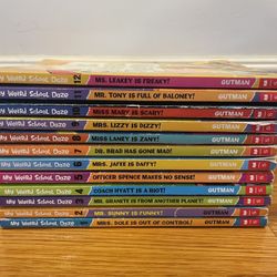 My Weird School Daze by Dan Gutman, Paperback Book Set 1-12