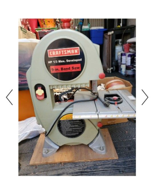 Craftsman 9in Bandsaw