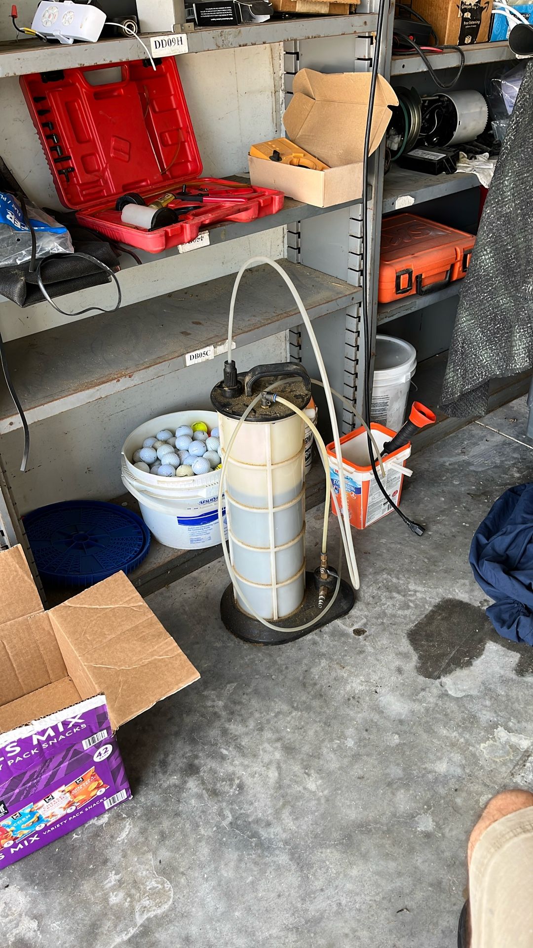 Oil Changer Vacuum System 