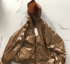 Brand new limited edition metallic hype beast adidas wind breaker
