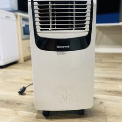 Honeywell 9,100 BTU Compact Portable Air Conditioner, Dehumidifier  AND  Fan - White