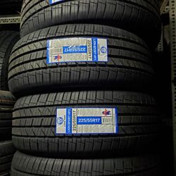 225 55 17 New Tires