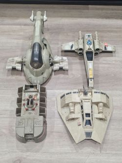 Lot of 4 Star Wars Vintage Vehicles