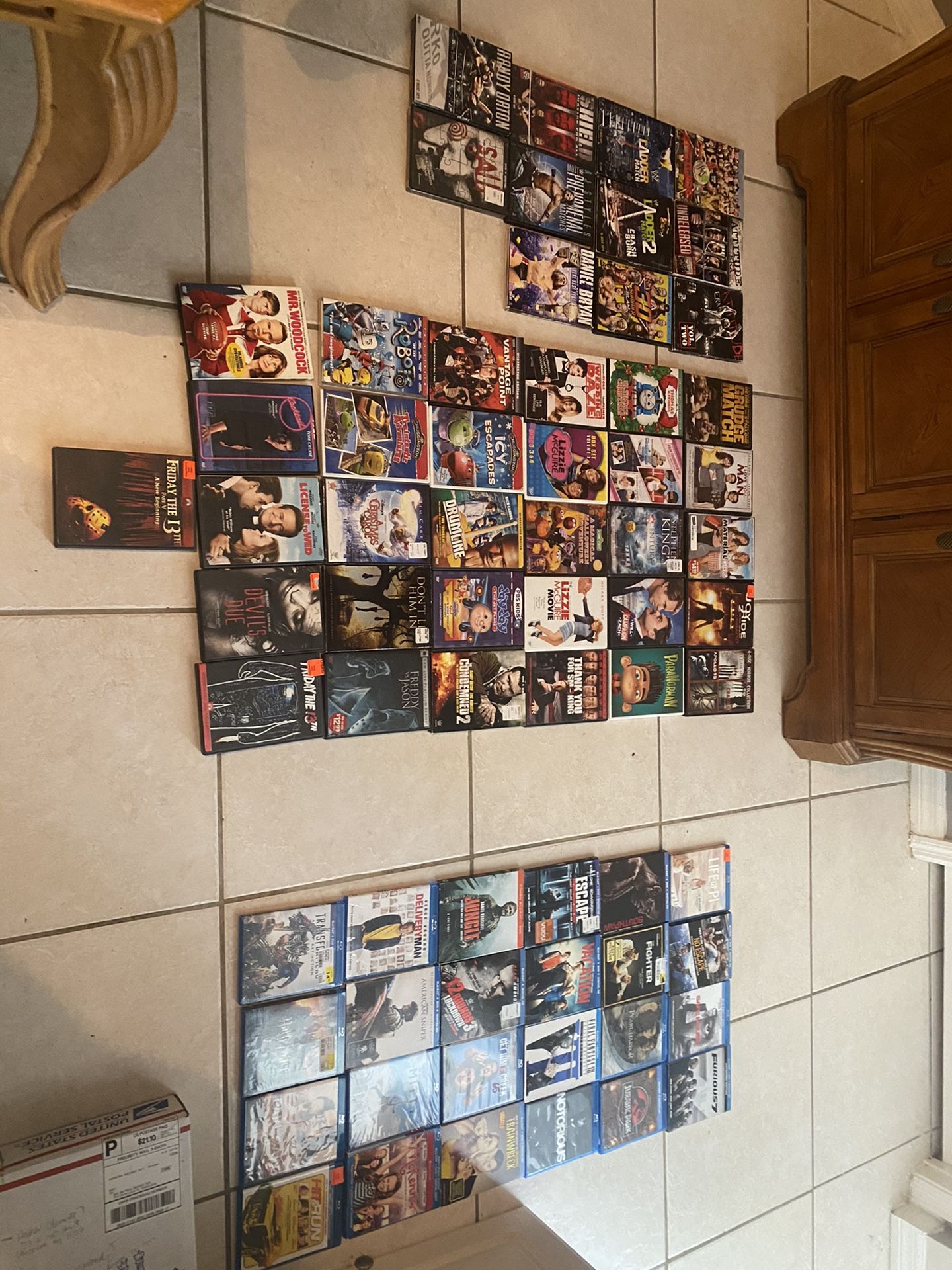 Blu Rays DVDs And Sets