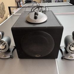 Klipsch Speakers and Sub - ProMedia® GMX A-2.1