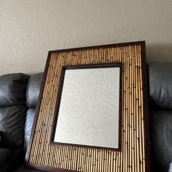 Bamboo / Wood Mirror Wall