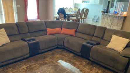 XL Reclining Sectional and Reclining Chair