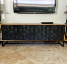 Wooden Media Console/TV Stand