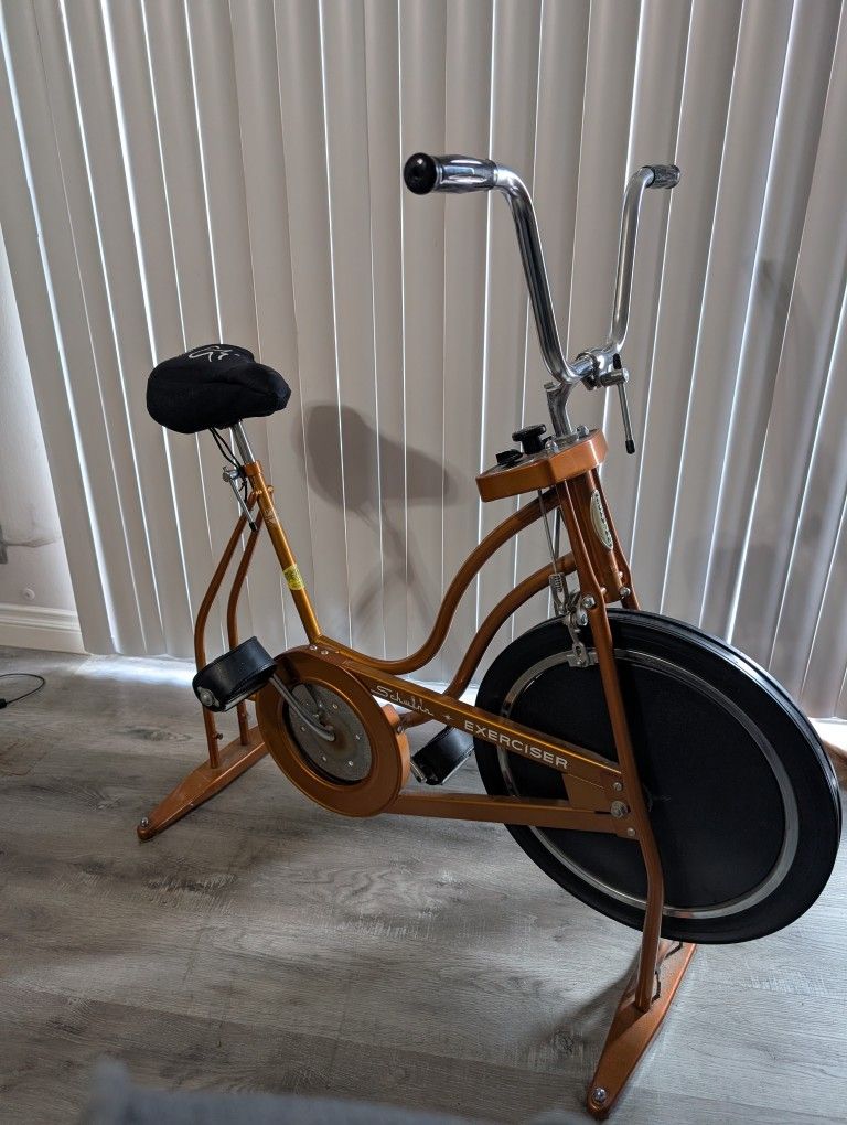 Vintage 70s Schwinn Exerciser Stationary Bike