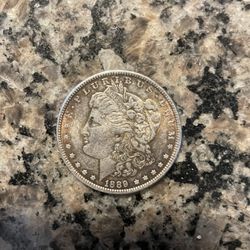 1889- Morgan Silver Dollar Beautiful 