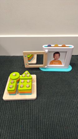 Lovevery Sort & Stack and Emotion Match Set