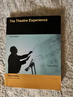 The Theatre Experience 13th edition RCC Book