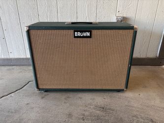 “A brown soun” tone tubby vintage 2x12 212 electric guitar speaker cabinet
