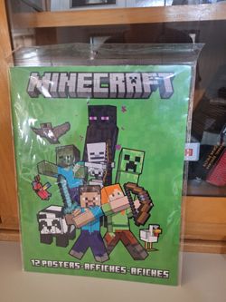 Minecraft 12 Pack Posters