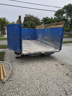 Dump Trailer Dumpster 