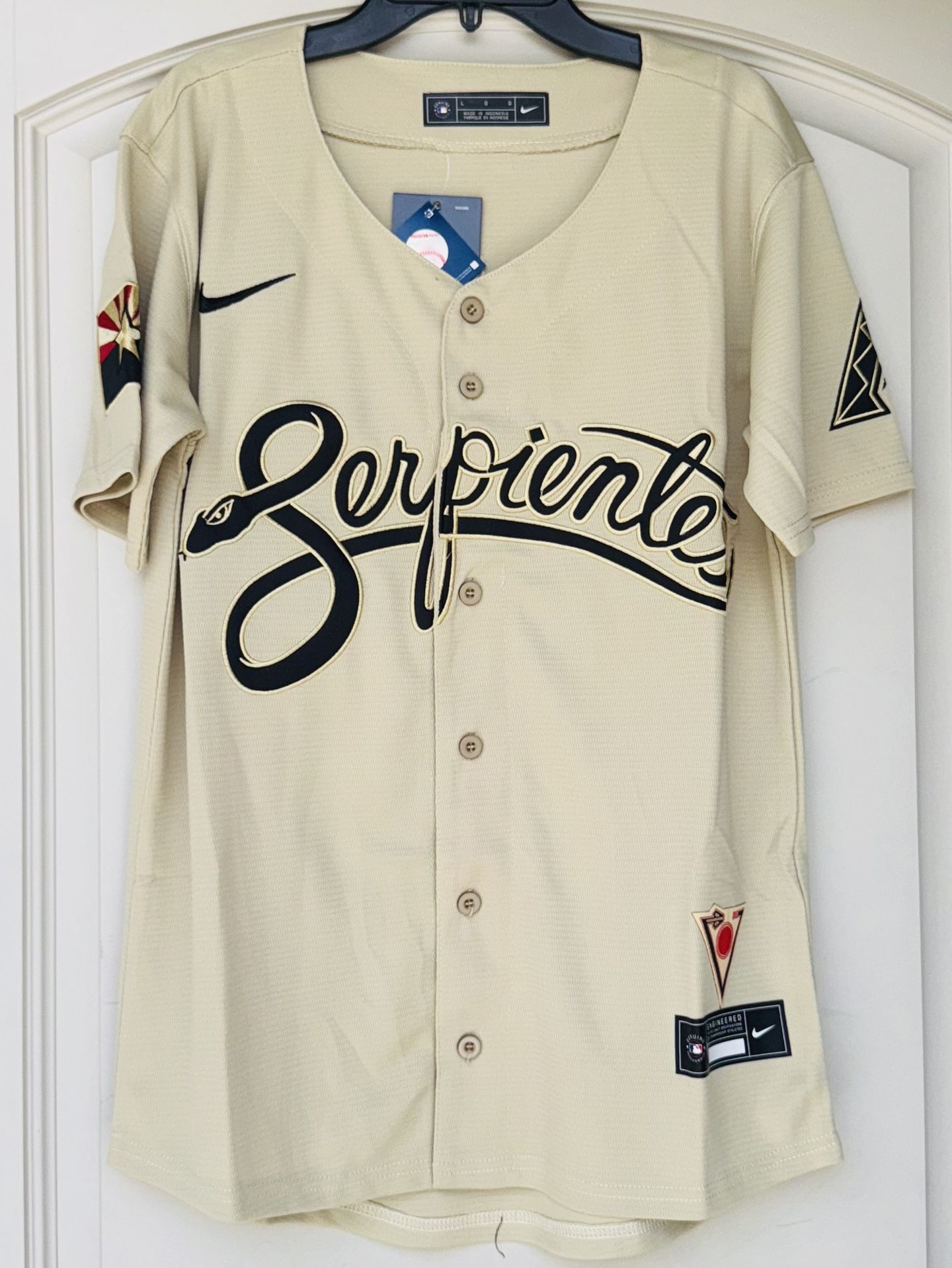 YOUTH:  LARGE - DBACKS #4 MARTE JERSEY