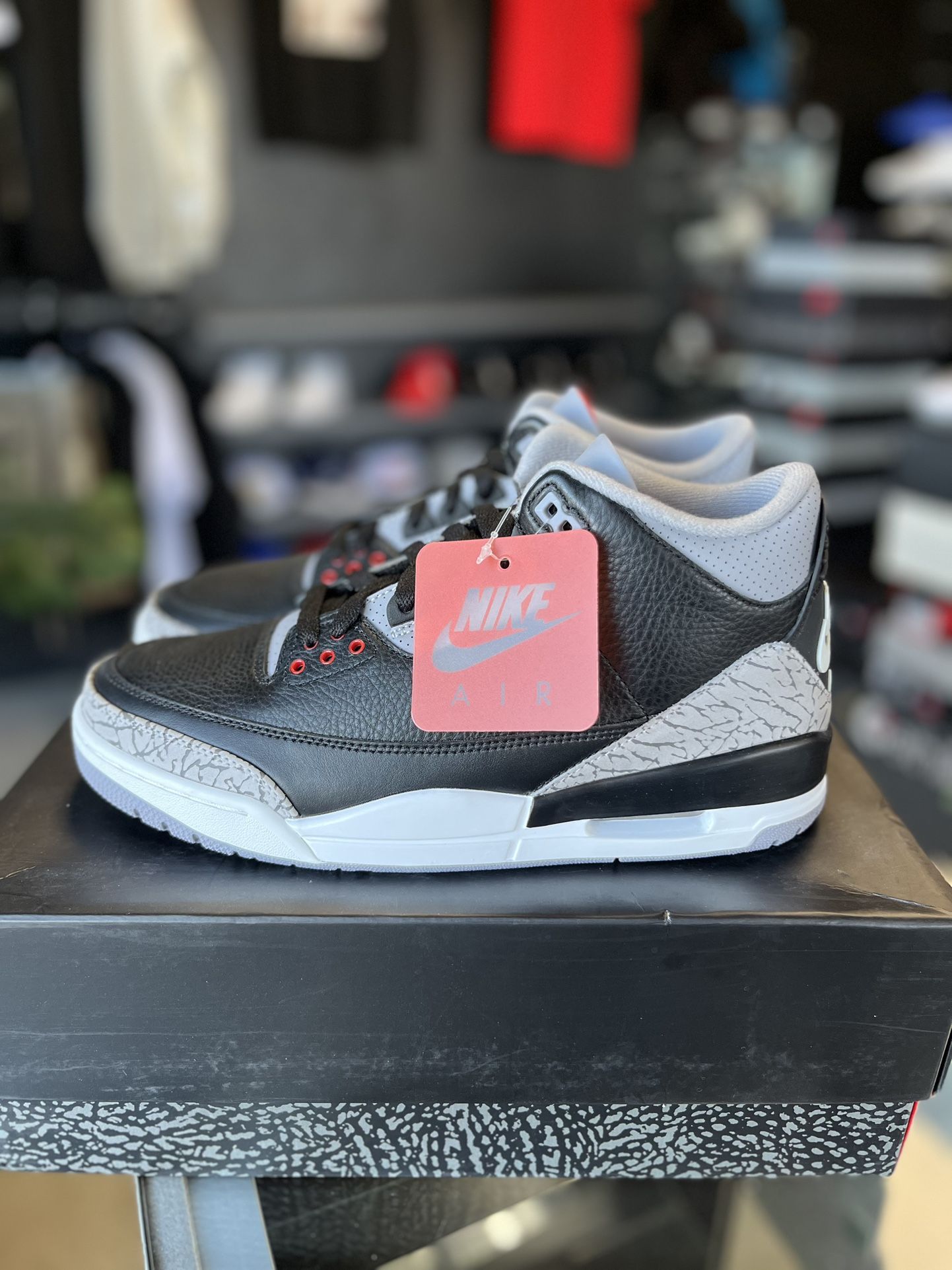 Jordan 3 “Black Cement” (2024)
